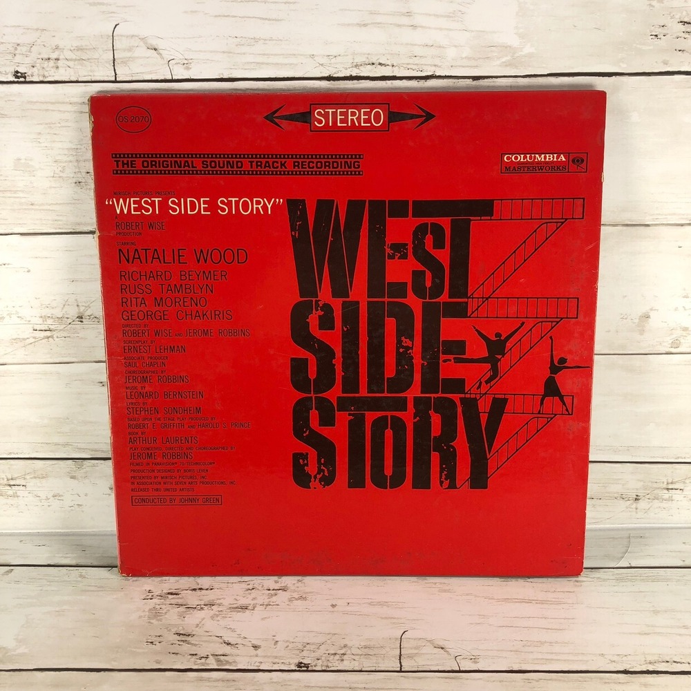 West Side Story Original Soundtrack Vinyl LP Columbia Masterworks OS 2070 Stereo